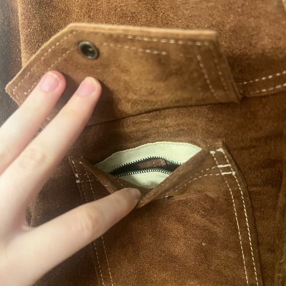 Brown Cropped Cowboy Jacket - Picture 8 of 16